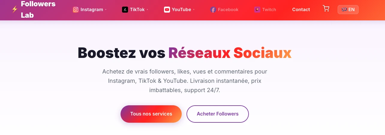 Followers-Lab — dove comprare follower TikTok